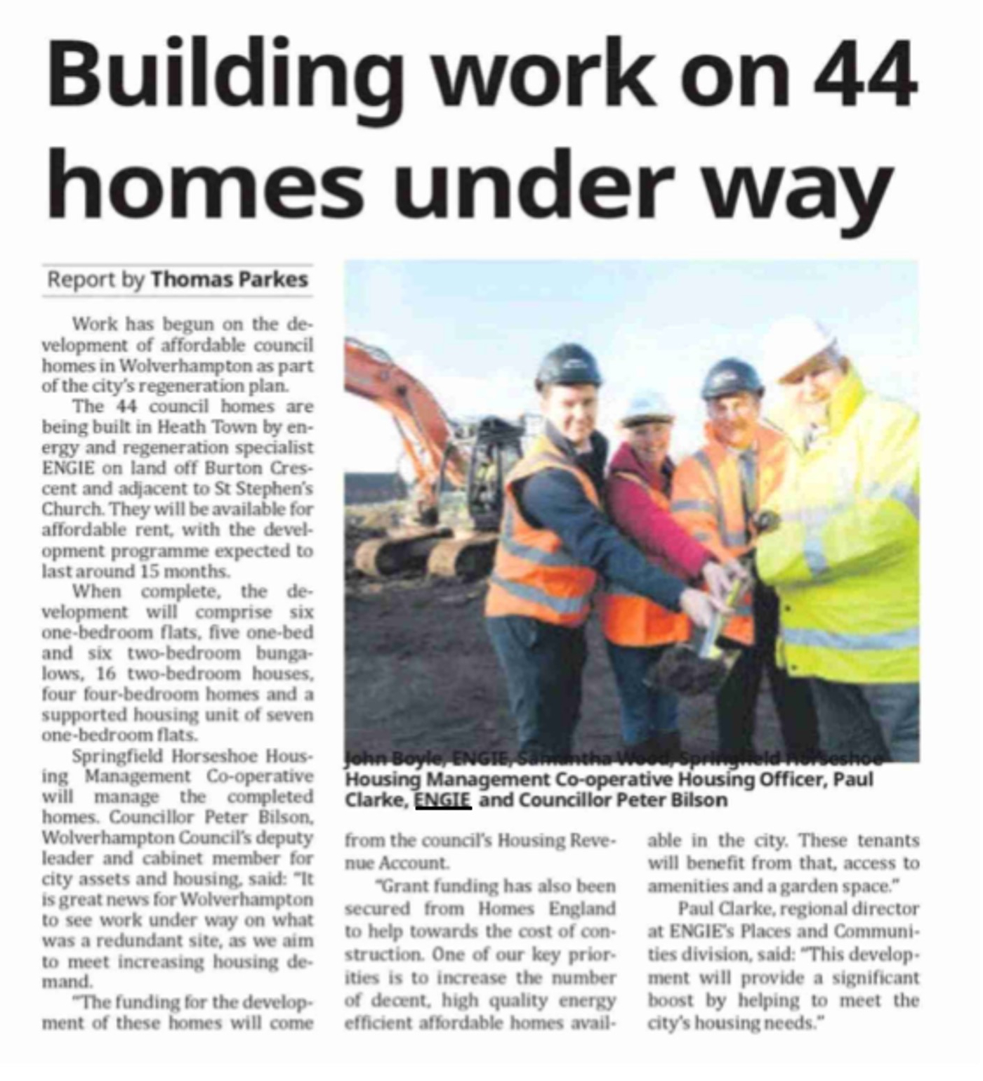 Published news article